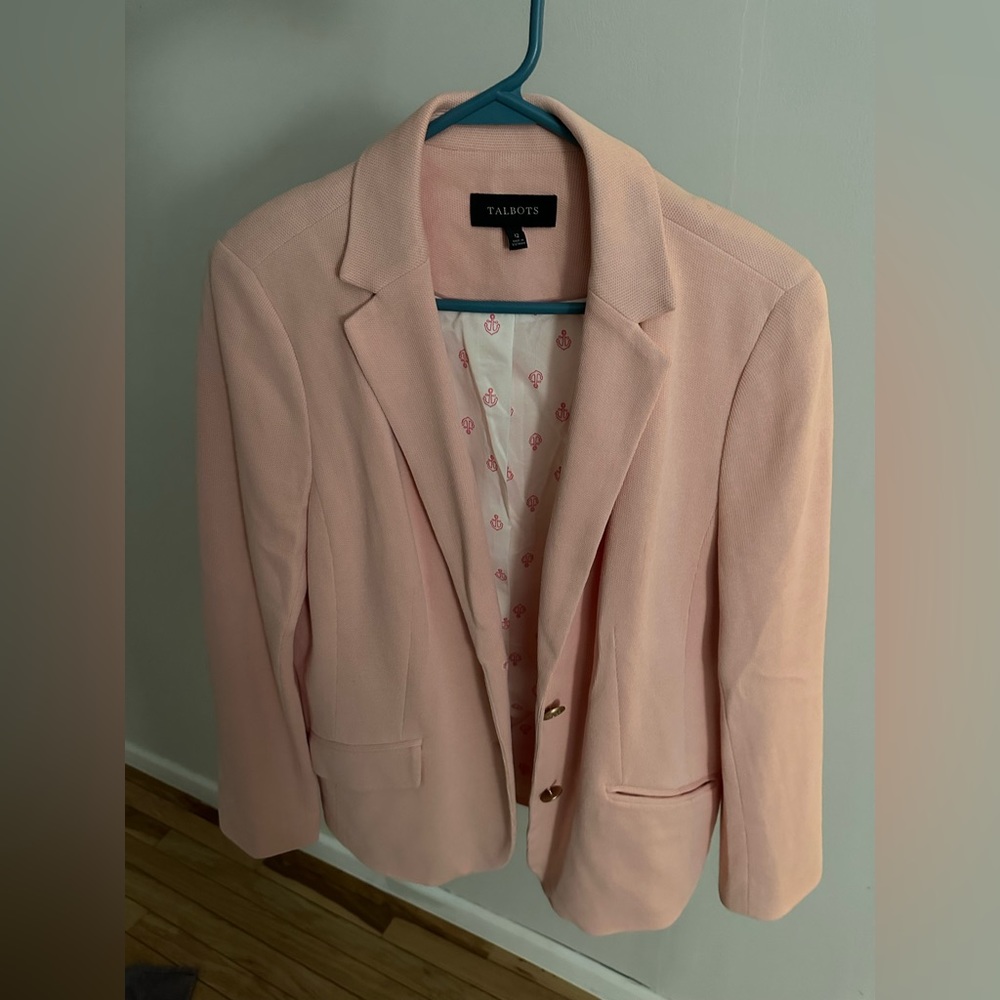 Light pink Talbot blazer size 12